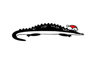 Christmas Alligator