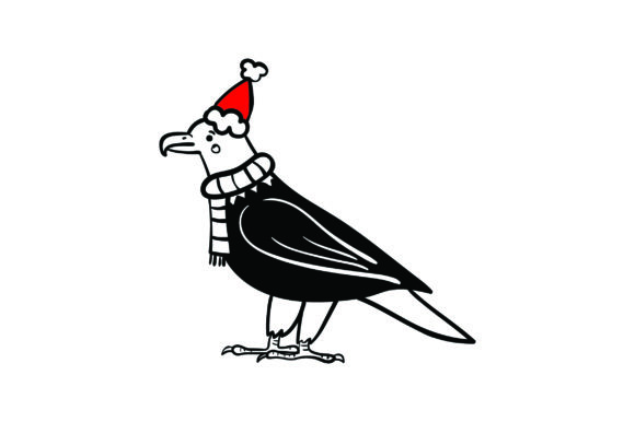 Christmas Bald Eagle Graphic Design Asset Review