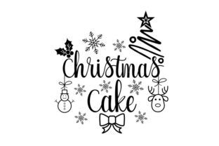 Christmas Cake: A Festive Graphic Design Asset