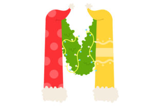 Christmas Letter M