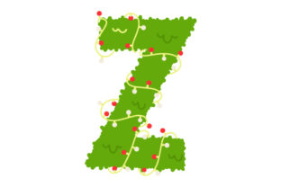 Christmas Letter Z