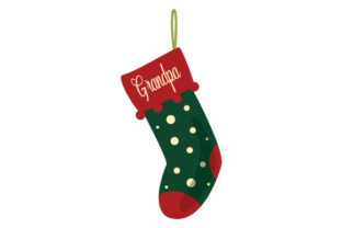 Christmas Stocking for Grandpa