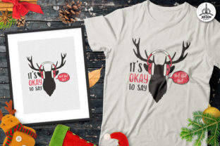 Its Okay to Say HoHoHo T Shirt SVG