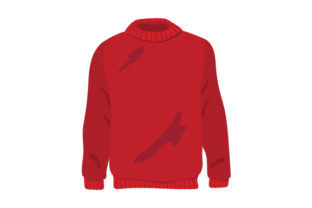 Men’s Christmas Sweater Mockup for Beauty Amp