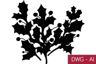 Mistletoe Craft File Clipart for Crafts