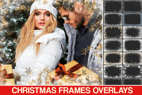 Photo Overlays Snowflake
