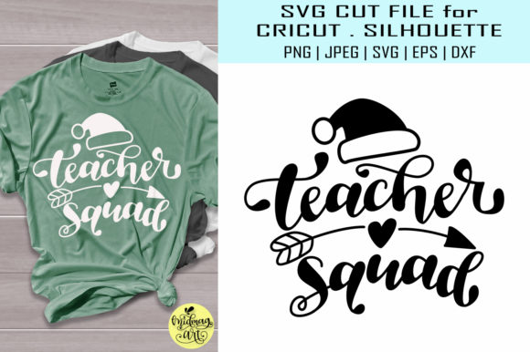 Teacher Squad T-Shirt Designs for Local Business Branding