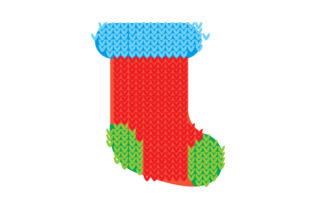 Ugly Sweater Christmas Stocking for Seasonal Design